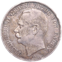 3 марки 1909 года G Германия (Баден)