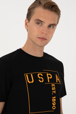 Erkek Regular Fit Siyah Bisiklet Yaka Ti__rt Sepette S_rpriz _ndirim - U.s. polo assn фото 2
