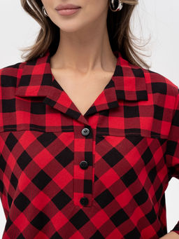 Туника жен.арт.1230-2,красная - Binita фото 5