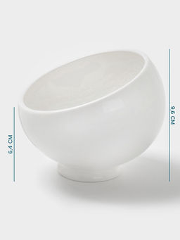 Блюдо Hanna Knövell, 430 мл, h=9.6 см, фарфор, белое