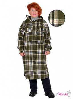 Рубашка-пальто Модель №2092 размеры 44-84 - Plusmoda фото 7