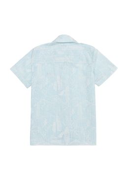 U. S. Polo Assn Бирюзовая рубашка с коротким рукавом для мальчика - U.s. polo assn фото 2