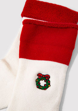 Y?lbas? Temal? Ekru Corap - Mavi фото 2