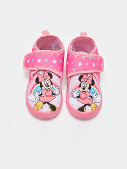 Minnie Mouse Bask?l? C?rt C?rtl? K?z Bebek Panduf - Waikiki фото 3