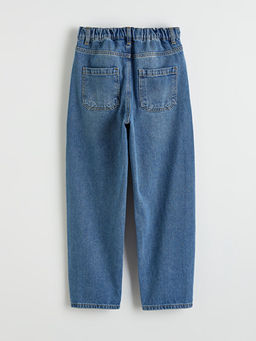 Baggy Fit Erkek ?ocuk Jean Pantolon