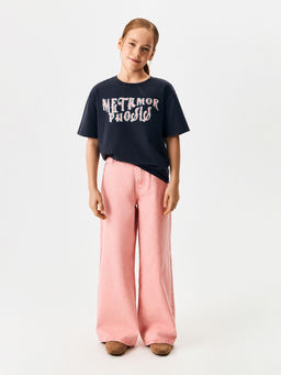 ACOOLA / Джинсы для девочек Nifa пыльный розовый