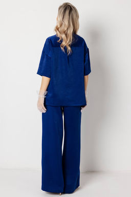 Брюки женские 121/52/Васильковый