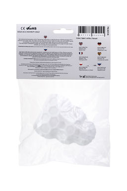 Мастурбатор A-Toys Flaff, TPE, белый, 8см, 2,9 см - Toyfa фото 7
