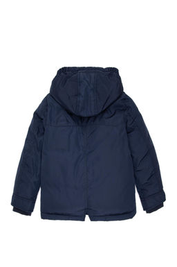 Темно-синее пальто для мальчика Неожиданная скидка в корзине - U.s. polo assn фото 2