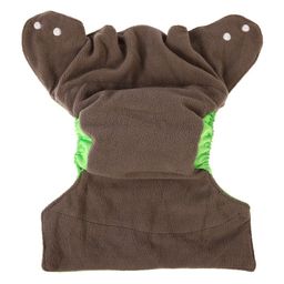 Трусики-подгузник, многоразовый, угольно-бамбуковая ткань, цвет зеленый, от 0-36 мес. - Крошка я фото 8