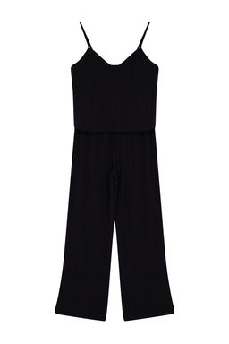 Trendyolmilla Siyah Baglama Detayl? Ip Ask?l? Dokuma Pijama Tak?m? THMSS24PT00402 фото 13