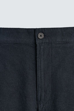 BERMUDA REGULAR FIT ESTRUCTURA / Marino - Zara фото 9