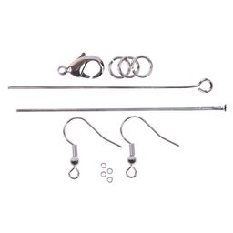 Zlatka Набор фурнитуры FMK-F01 5 х 100 шт №03 под античное серебро