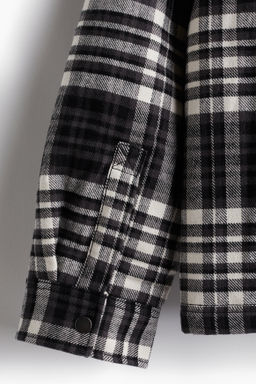 Sobrecamisa de franela Oversized Fit - H&m фото 3