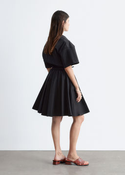 Minivestido acampanado con cord?n de ajuste - H&m фото 4