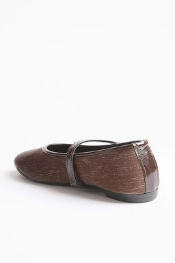 Kahverengi Suet Efektli Kad?n Babet TAKSS26BE00030