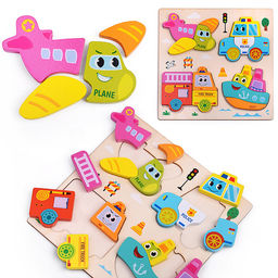 Пазл-вкладыш "Транспорт"