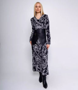 Корсет #МСК1279, чёрный