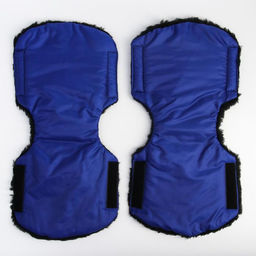 Варежки-муфты на ручку коляски, 2 шт., цвет синий - Simaland фото 7