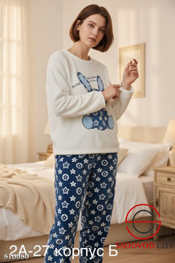 Пижама женская (штаны и кофта) - Bruno фото 3