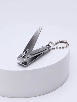 Цена за 12 шт. Кусачки книпсер маникюрные, с пилкой, с цепочкой, 5.5 см