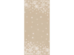 Полотенце махровое 6с102.511ж2 Снежинки-арт(лен3) 67х150см