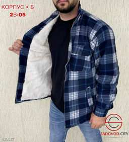 Рубашка мужская с мехом - Bruno фото 2