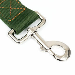 Поводок брезентовый 2 м х 3,5 см, хаки - Пижон фото 2