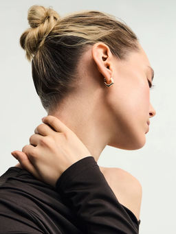 Серьги геометричной формы / Zarina