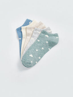 Desenli Kad?n Patik ?orap 5li Paket - Waikiki фото 2