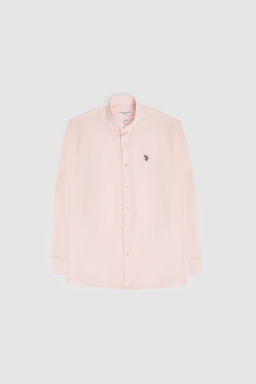 Erkek A__k Pembe Uzun Kollu Basic G_mlek - U.s. polo assn фото 7