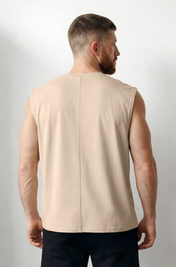 Мужская футболка оверсайз без рукавов Happyfox - Happy fox фото 15