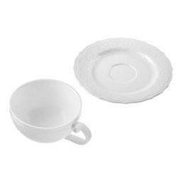 Чайная пара Walmer Emily, 0.25 л, цвет белый  фото 3