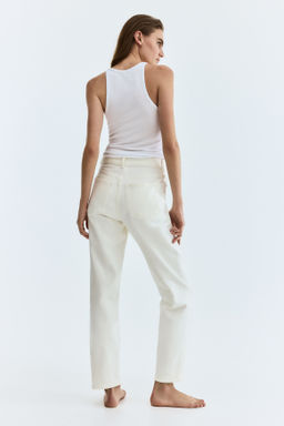Mom Slim Fit High Waist Ankle Jeans - H&m фото 13