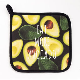 Прихватка Avocado 19х19 саржа,100% х/л,ватин 250г/м2 - Этель фото 2