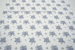 Муслин двухслойный с эф.жатости Марета цв.белый, ш.1.35м, хл-100%, 120гр/м.кв - Купава фото 8