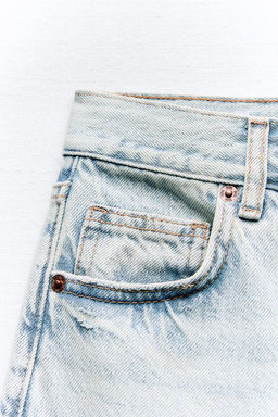 TRF WIDE-LEG HIGH-WAIST JEANS - Zara фото 45