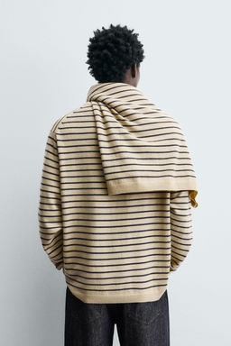 STRIPED WOOL - CASHMERE JUMPER - Zara фото 3