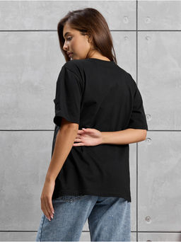 Футболка "Топ" черный женская