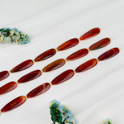 Бусины для украшений из Сердолика 40 см