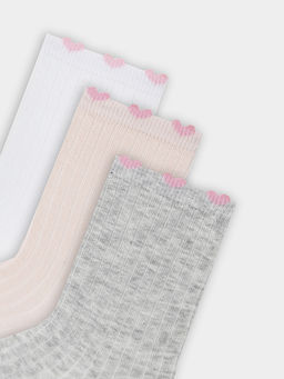 Носки детские в наборе, 3 пары