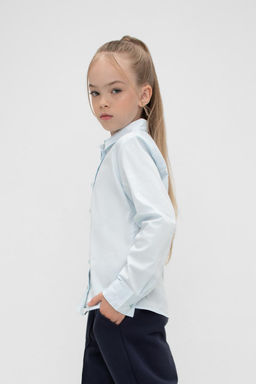 Crockid _ ТК 39030/светло-голубой блузка для дев