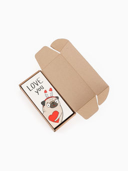 Носки женские KAFTAN Love you, набор 5 пар, размер 36-39 (23-25 см)  фото 6