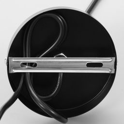 Светильник BayerLux Подвес «Спул» 1×40 Вт E27 черный 29×29×125 см