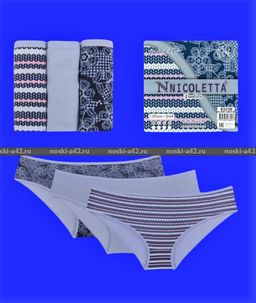 Цена за 3 шт. Трусы женские Турция Неделька - 3 шт. арт. 83238 (84238) 2XL (48-50)