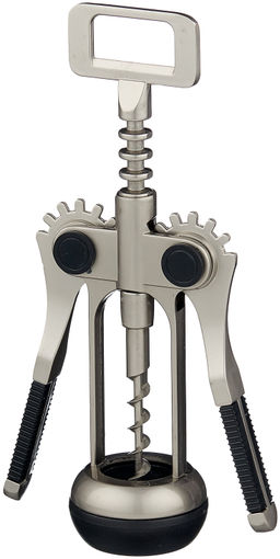 Штопор ELETTO, сплав цинка никелированный, ABS пластик (ручка) 004187