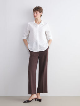 ?izgili Oversize Kad?n G?mlek