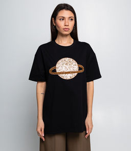 Футболка #КТ2-48, чёрный