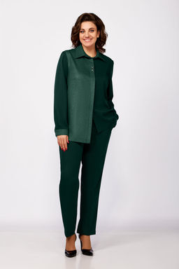 Костюм Olga Style С885 зеленый