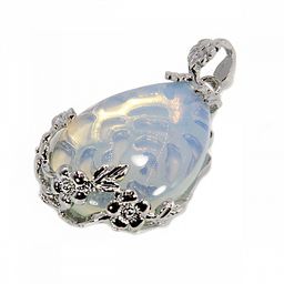 Кулон Подвеска Лунный камень талисман чистой искренней любви и верности 4см